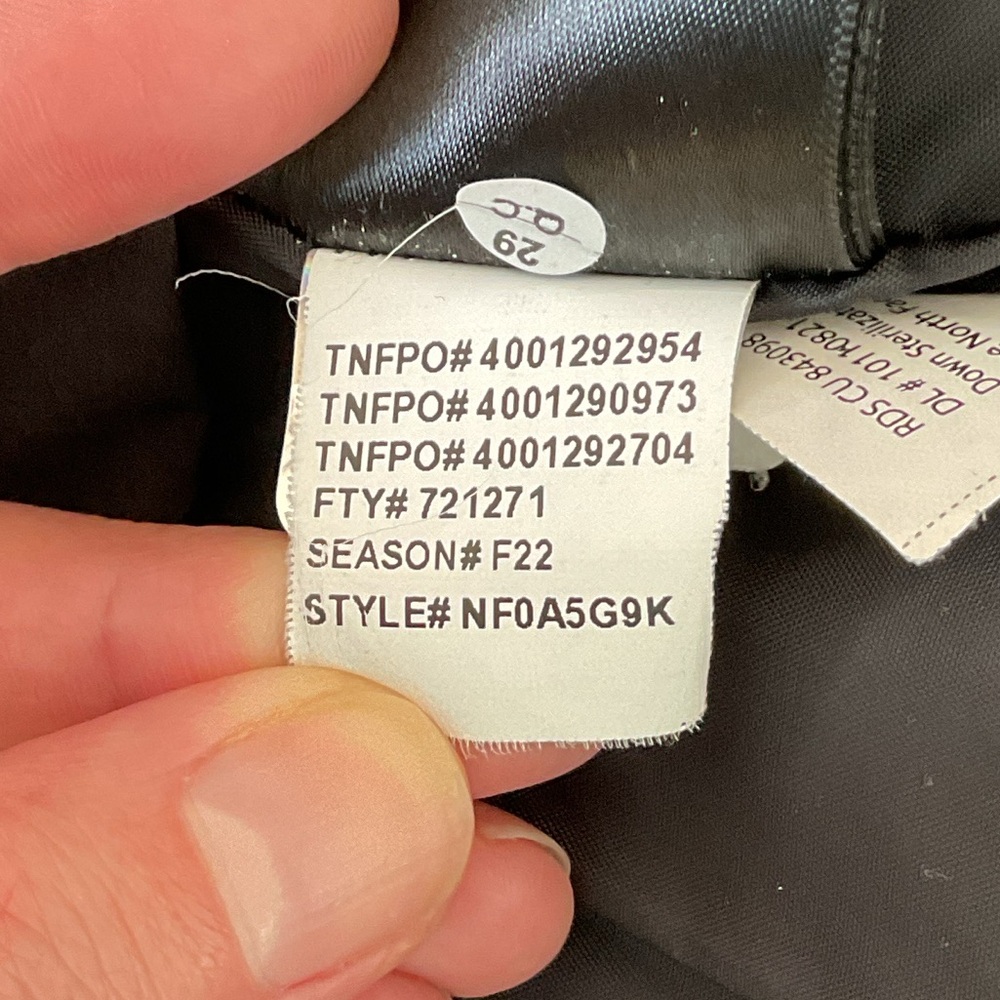 The North Face Women's Army 700 Fill Power Down Jacket Black, size S - Picture 9 of 16